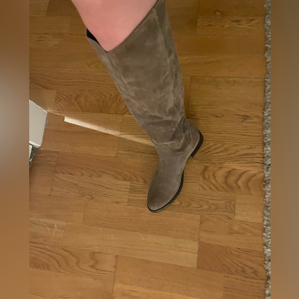 Tretorn Grey Knee-High Boot